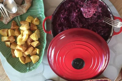 Cómo hacer lombarda con manzana