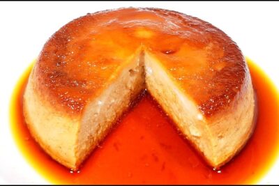 Flan Delicioso Sin Horno