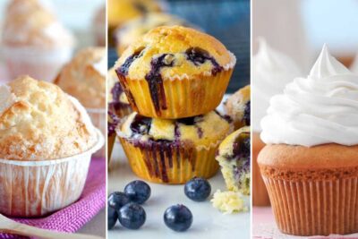 Magdalenas, cupcakes y muffins